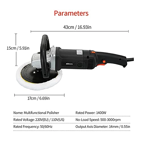 Car Polisher - 1400W 180mm