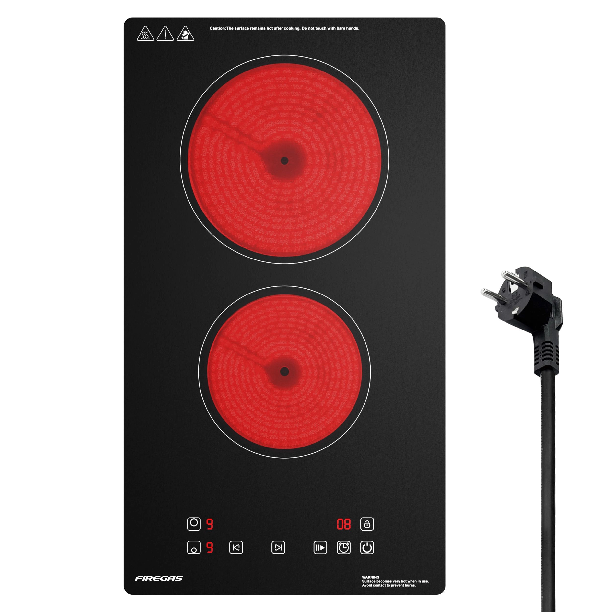 FIREGAS FGS-30CB2-T8-EU Ceramic hob