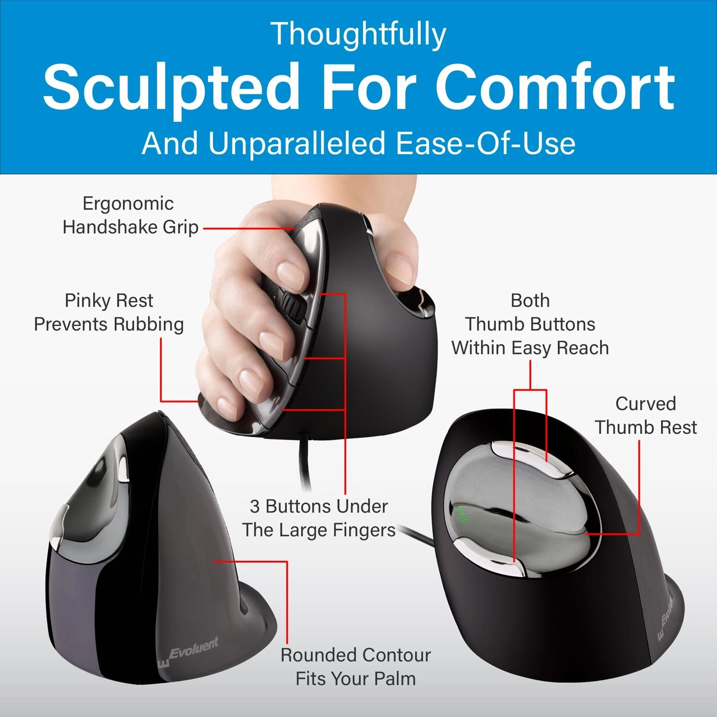 VerticalMouse D - USB