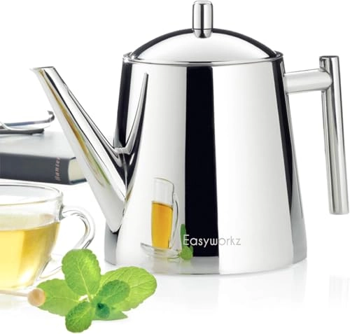 Teapot - Stainless Steel 1500 Milliliters