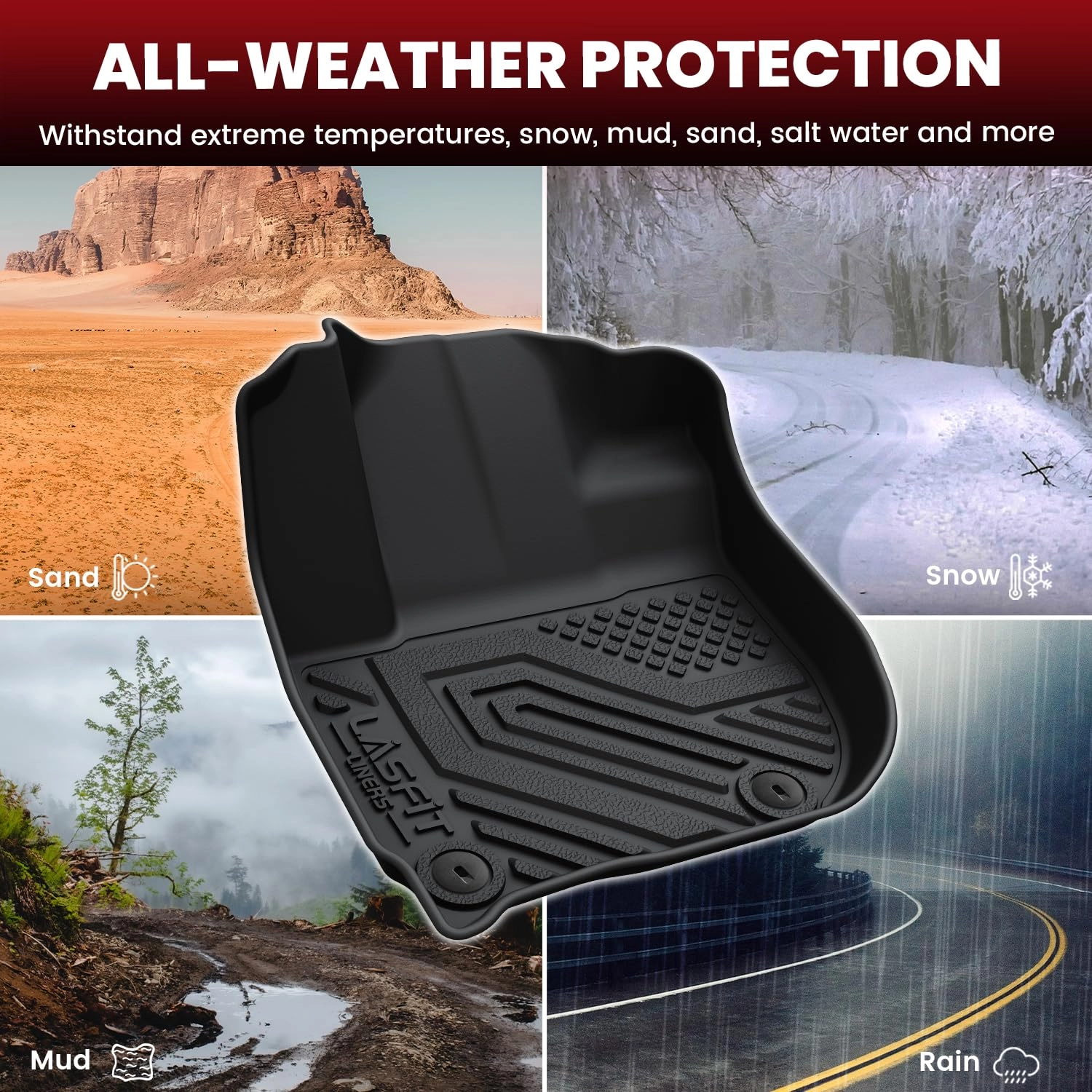 Floor Mats & Cargo Mat - Honda HRV 2016-2022 FWD