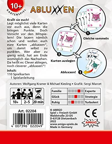 Abluxxen - Card Game (German)