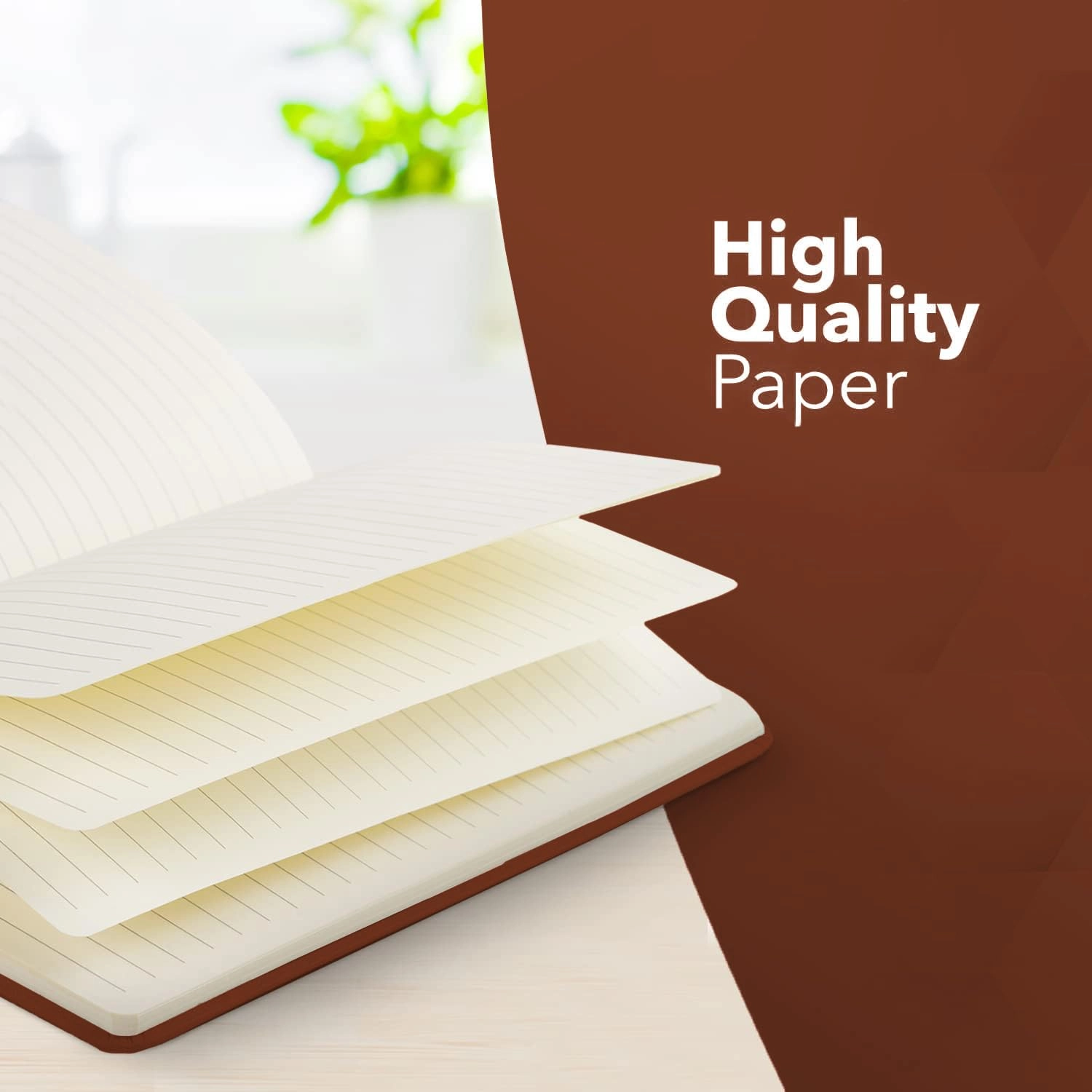 A4 Notebook A4 Hardcover - Lined 80 Sheets