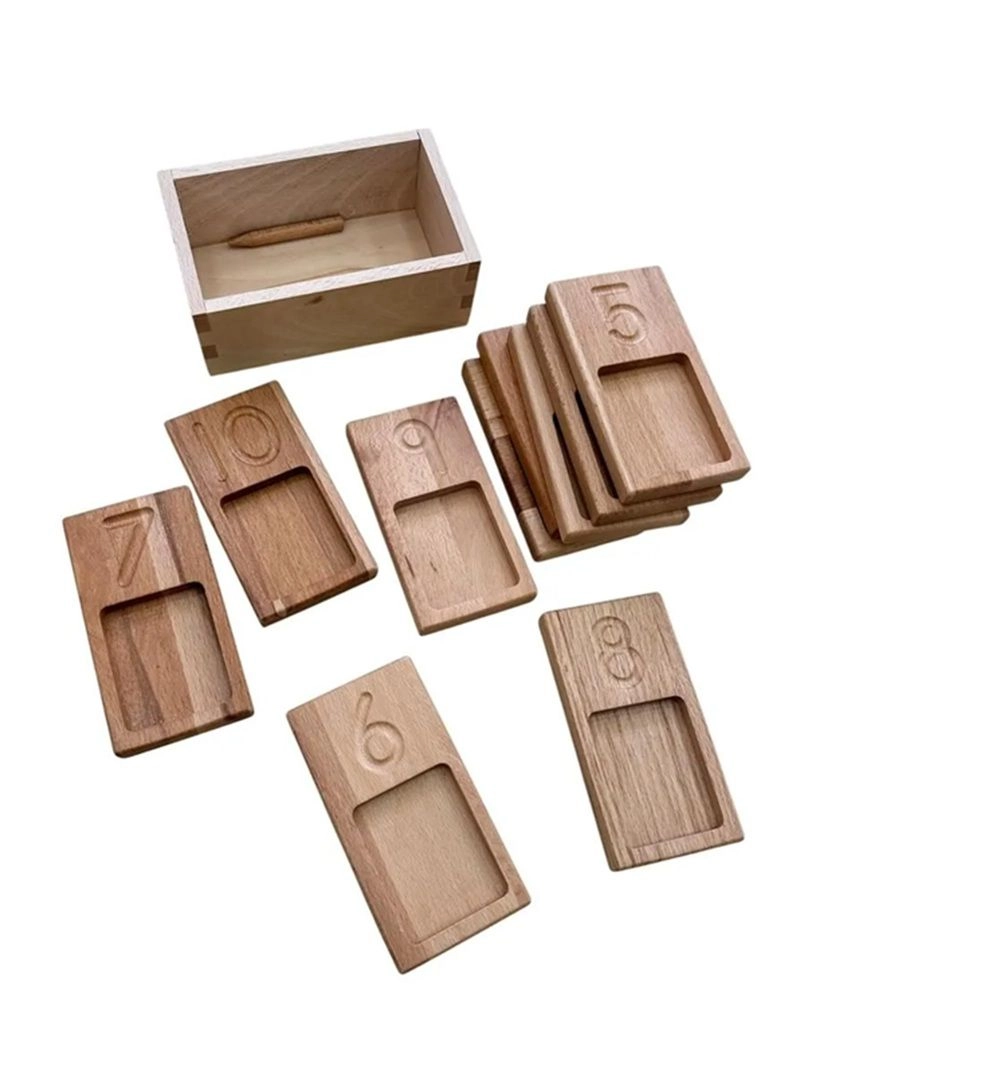 English Counting Tray - Suitable for 4 years and above 11 Pcs