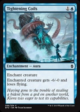 Wizards of the Coast Tightening Coils 086/274 - Battle for Zendikar