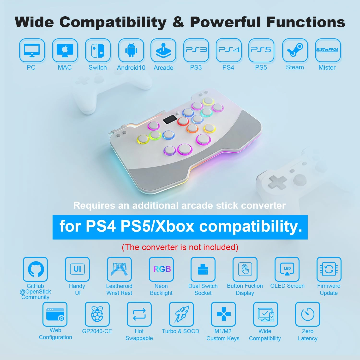 Duelpad Zen16 - A16 PS4/PS3/PC/Switch/Steam