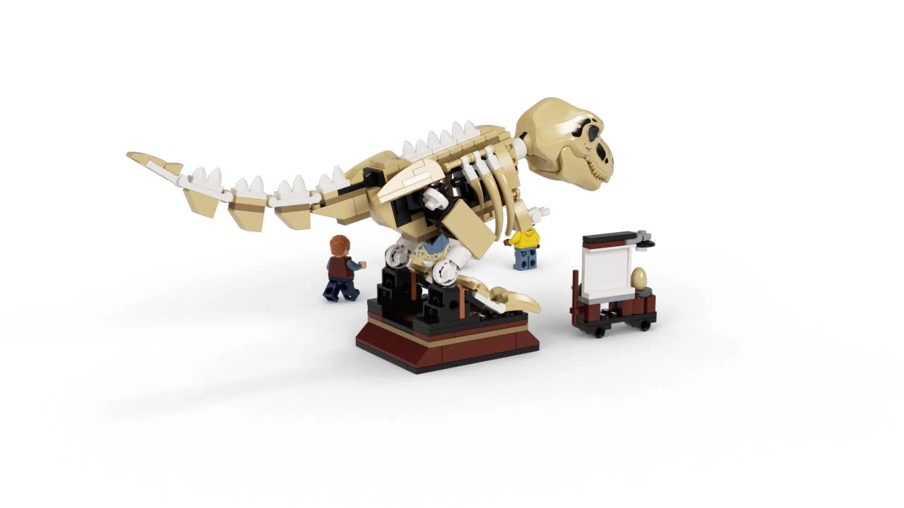 Jurassic World T. rex Dinosaur Fossil Exhibition (76940)