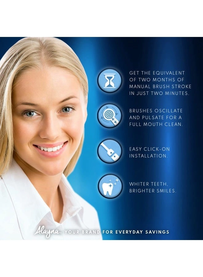 Replacement Brush Heads - 12 Pack Generic Precision Clean