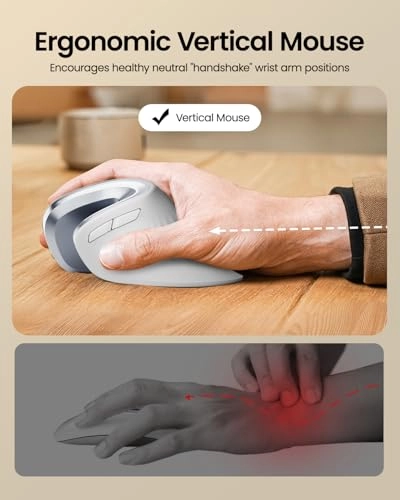 EM11 NL Ergonomic Vertical Mouse - Wireless