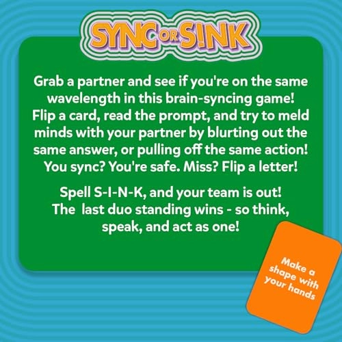 Sync or Sink - Card Game