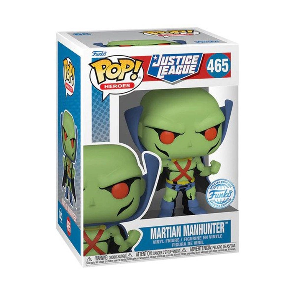 Martian Manhunter - Justice League POP! Heroes - Vinyl Figure Comic