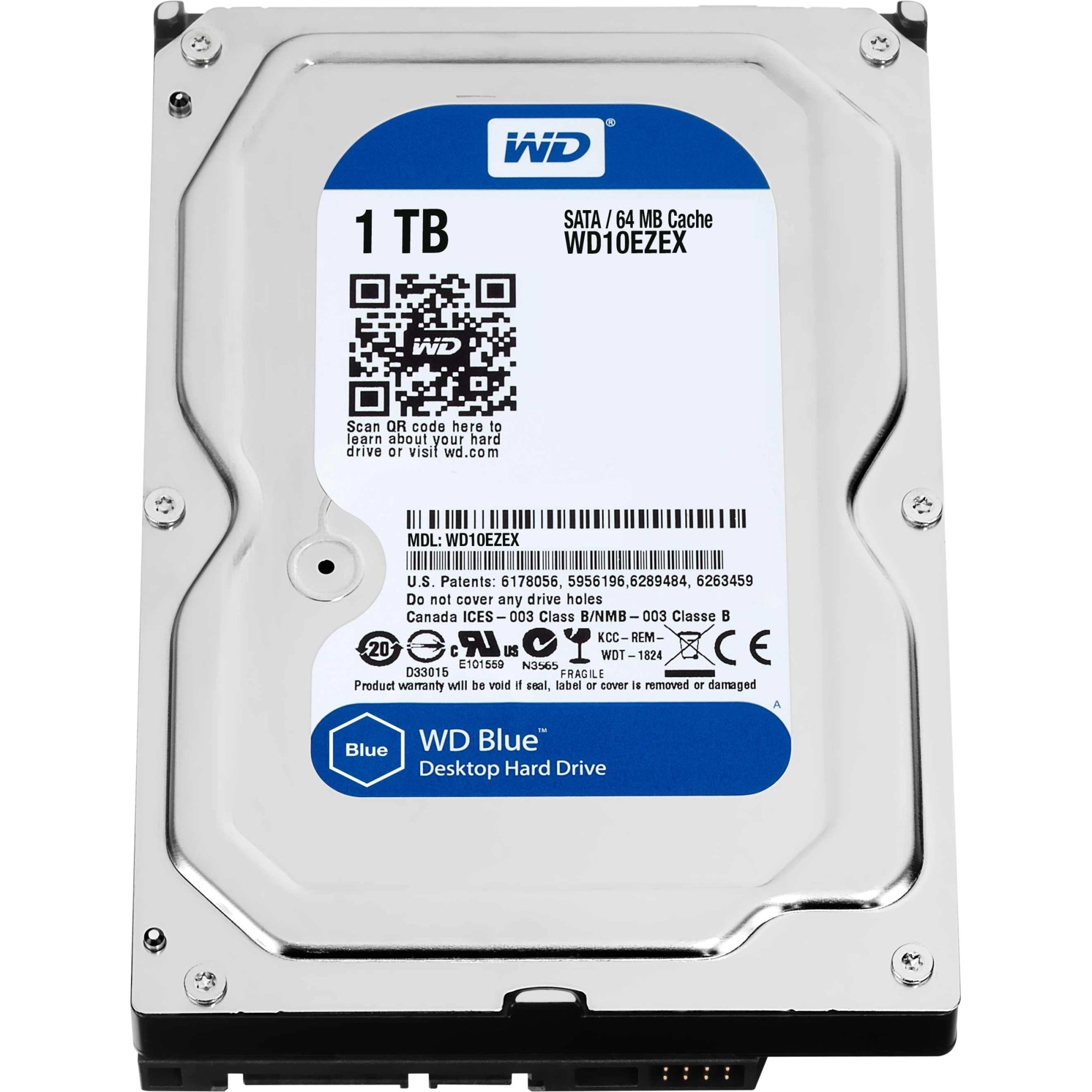 Desktop Mainstream 3.5" 7200rpm SATA 6Gb/s (WDBH2D0010HNC-NRSN) - 1 TB