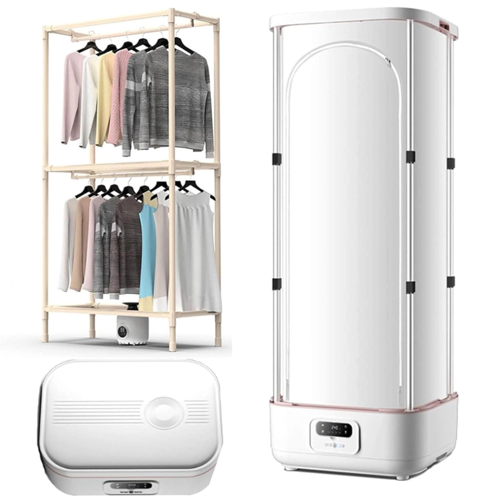 Clothes care machine - 900W steam 600W drying