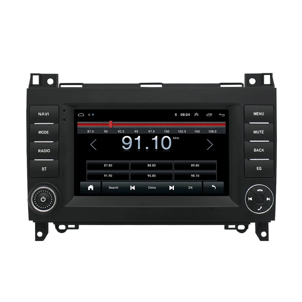 GPS Navigator for Mercedes-Benz W169 A150/A160/A170/A180/A200/W245 B160/B170/B180/B200/W639/Vito/Viano/W906/Sprinter/250 B0BPCGDM61 - 7 inch