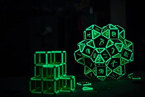 Glow Magnetic Construction Toy - 30 pcs