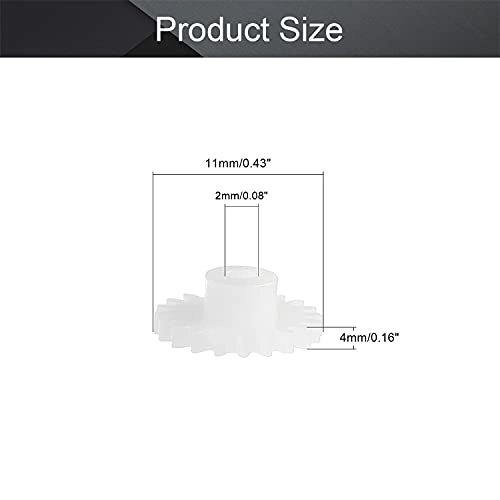 102A - 10pcs 10 Teeth 6mm