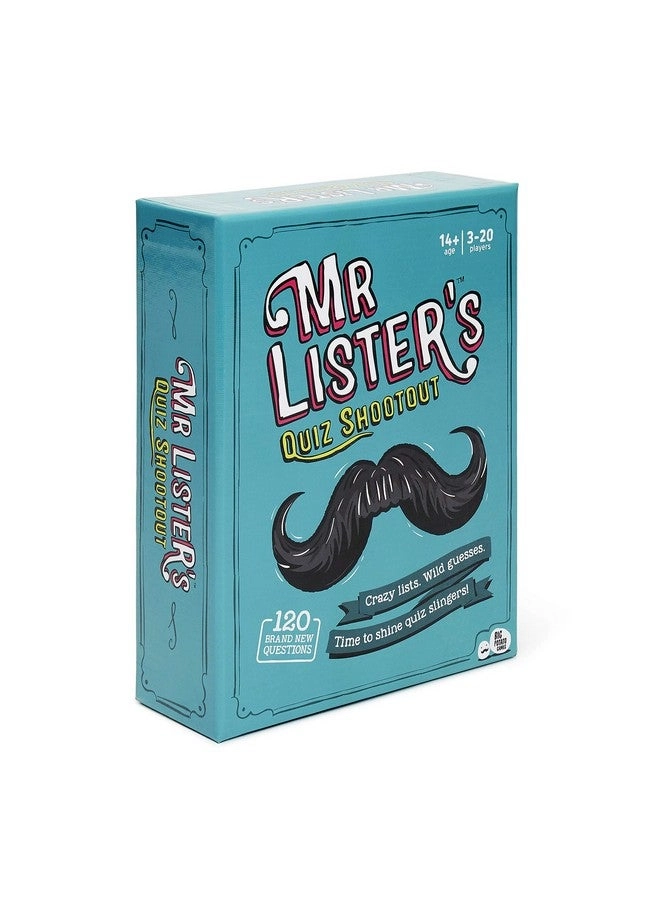 Mr Listers Quiz Shootout - English Adult