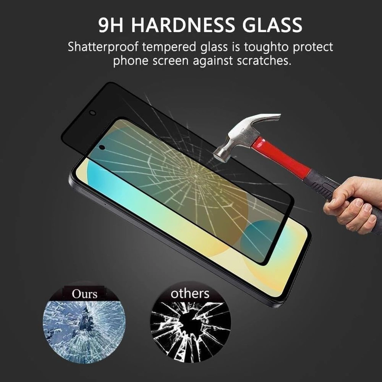 Privacy Screen Protector for Samsung Galaxy S24 FE